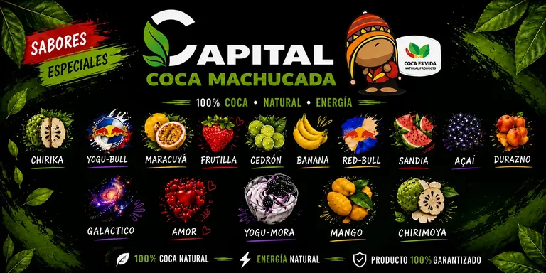 Sabores especiales CoCa Machucada
